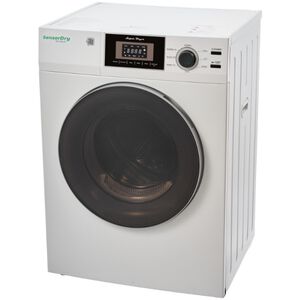 Equator Premium Compact 24 in. 3.1 cu. ft. Stackable Electric Dryer with Sensor Dry & Sanitize Cycle - White, , hires