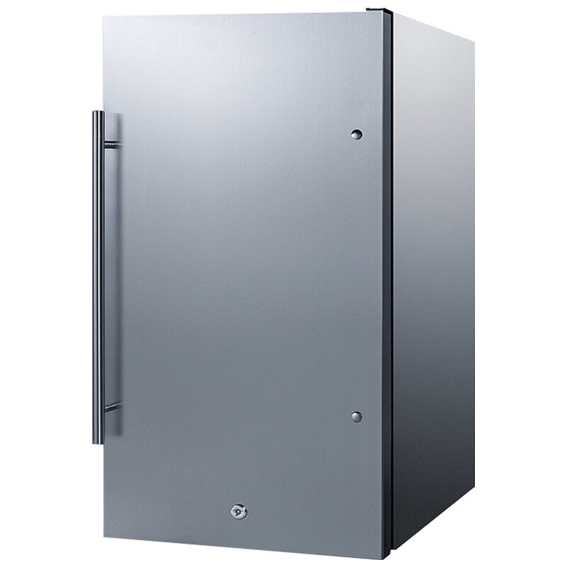 Summit 19 in. 3.1 cu. ft. Undercounter Refrigerator - Stainless Steel, , hires