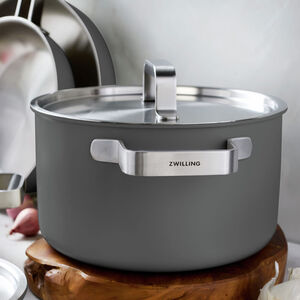 ZWILLING Pure 8-pc Stainless Steel Cookware Set - Gray, Gray, hires