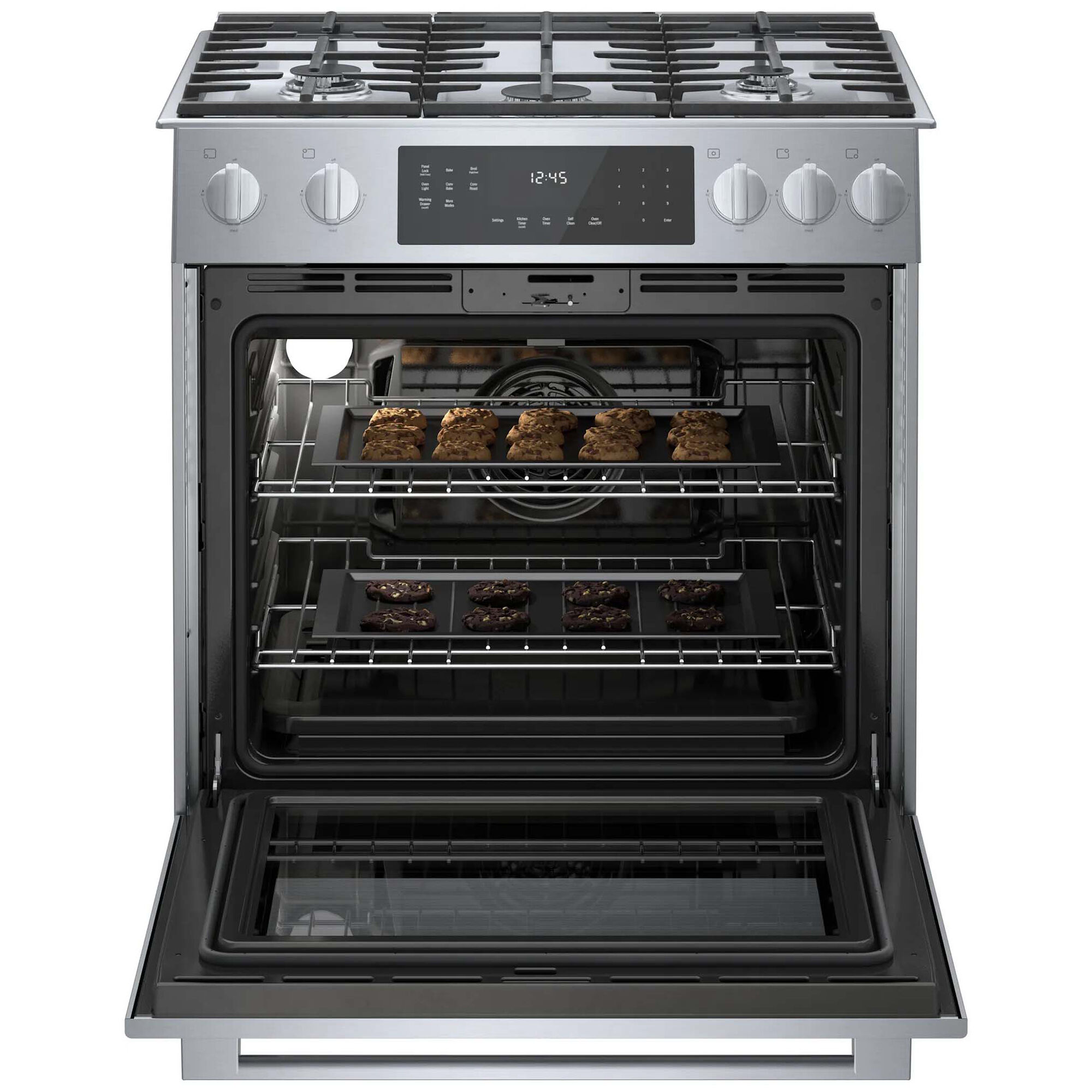 Bosch 800 Series 30 in. 4.8 cu. ft. Standard Convection Slide-In