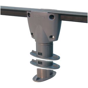 Knickerbocker Adjustable (F,Q,K,CK) Center Support/Replacement Slat System - Black, , hires
