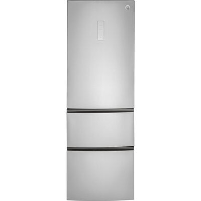 GE 24 in. 11.9 cu. ft. Counter Depth Bottom Freezer Refrigerator - Stainless Steel | GLE12HSPSS