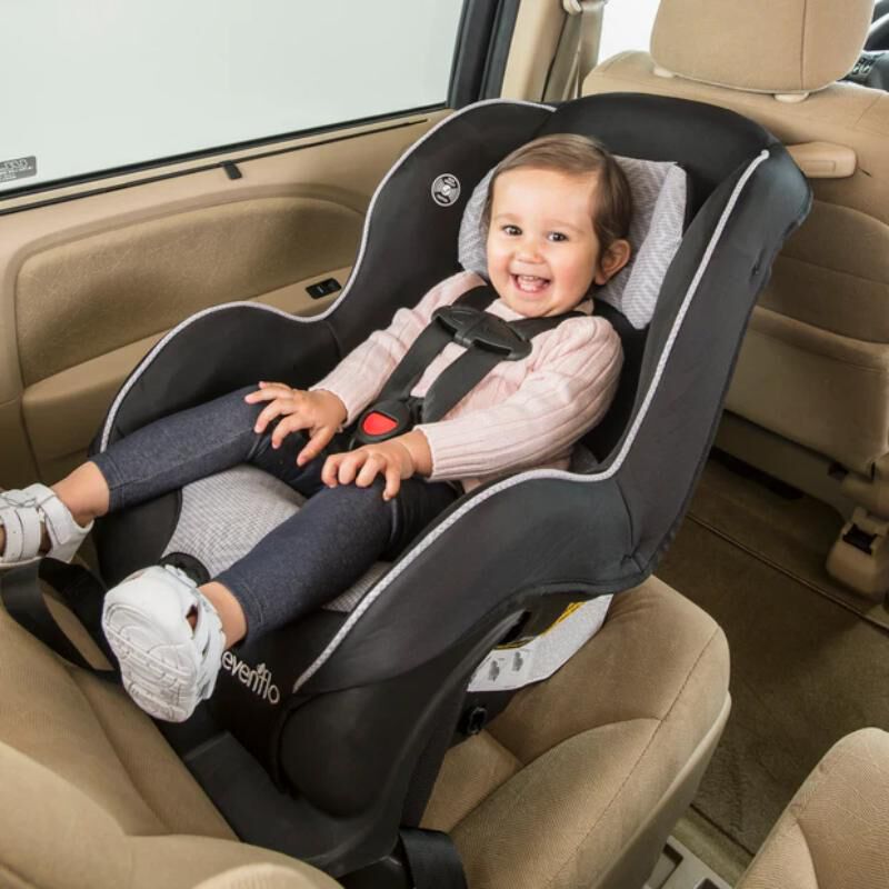 Evenflo Tribute LX Convertible Car Seat - Saturn Gray, , hires