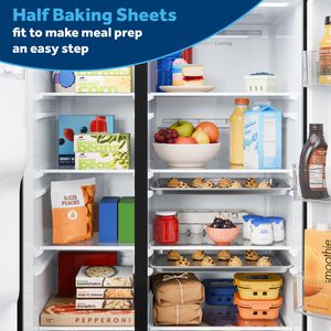 GE 36 in. 27.9 cu. ft. Side-by-Side Refrigerator with Ice & Water Dispenser - Slate, Slate, hires