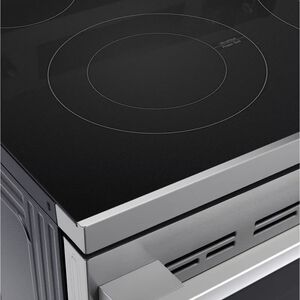 LG 30 in. 6.3 cu. ft. Smart Air-Fry True European Convection Electric Range with Radiant Burners Stainless Steel, , hires