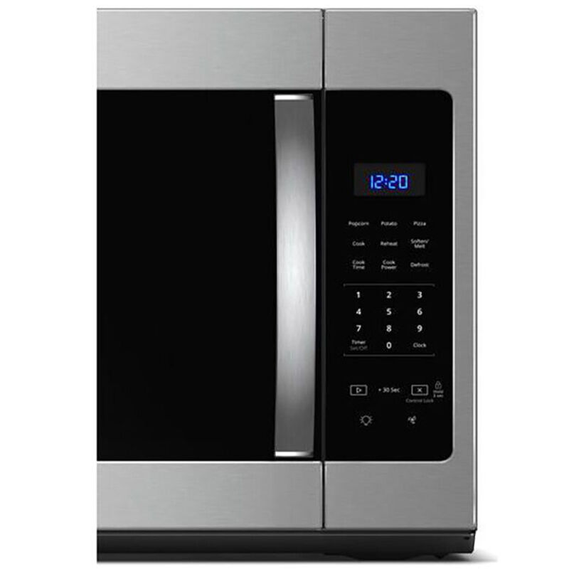 Whirlpool 30" 1.7 Cu. Ft. Over-the-Range Microwave with 10 Power Levels & 300 CFM - Stainless Steel, Stainless Steel, hires