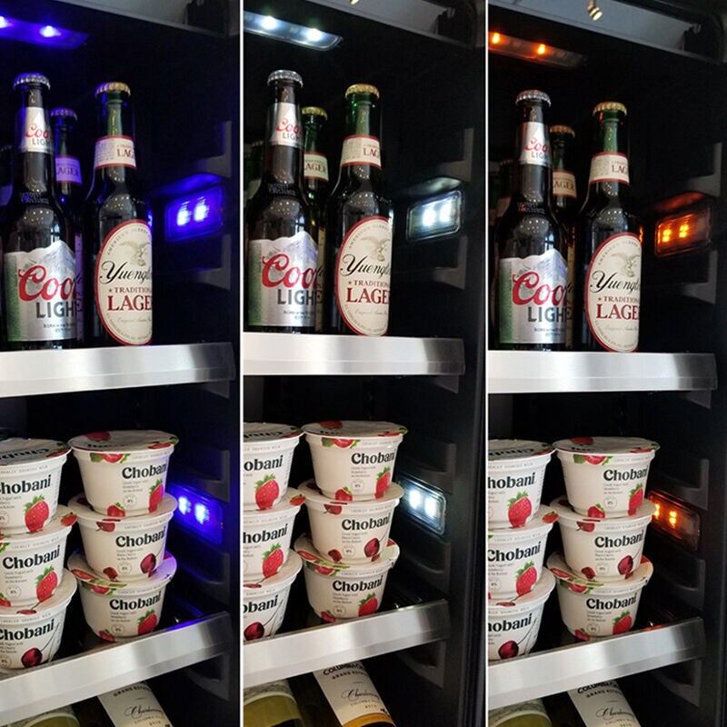 XO 24 in. ADA Compliant Built-In/Freestanding Beverage Center with Pull-Out Shelves & Digital Control - Custom Panel Ready, , hires