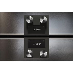 Gaggenau 400 Series 30 in. 2.1 cu. ft. Smart Steam Electric Single Wall Oven with Standard Convection - Stainless Steel, , hires
