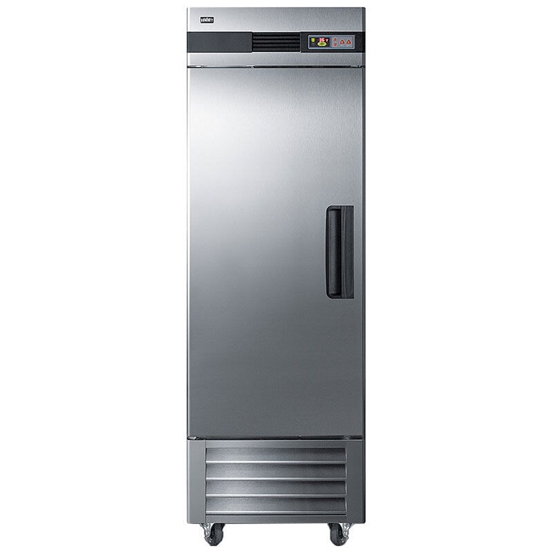 Summit 28 in. 23.0 cu. ft. Left-Hinged Freezerless Refrigerator - Stainless Steel, , hires