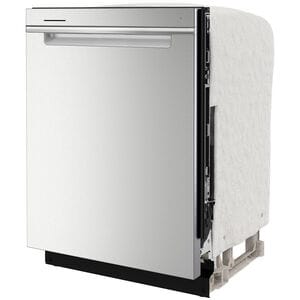 Whirlpool 24 in. Top Control Dishwasher with 47 dBa Sound Level, 3rd-Rack & Pocket - Fingerprint Resistant Stainless, , hires