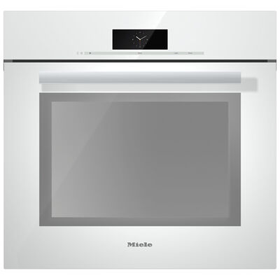 Miele 30" 4.6 Cu. Ft. Electric Wall Oven with Standard Convection & Self Clean - White | H6880-2BPWH