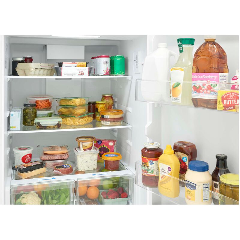 Frigidaire 30 in. 21.6 cu. ft. Garage-Ready Top Freezer Refrigerator - White, , hires