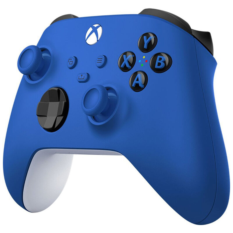 Xbox - Wireless Controller for Xbox Series X, Xbox Series S, and Xbox One - Shock Blue, Shock Blue, hires