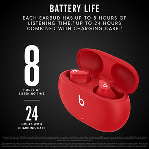 Beats by Dr. Dre - Beats Studio Buds Totally Wireless Noise Cancelling Earphones - Beats Red, , hires