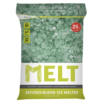 Snow Joe Enviro-Blend Ice Melter with CMA - 25 Lb. Resealable Bag | MELT25EB