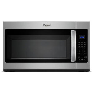 Whirlpool 30" 1.9 Cu. Ft. Over-the-Range Microwave with 10 Power Levels, 300 CFM & Sensor Cooking Controls - Fingerprint Resistant Stainless Steel, Stainless Steel, hires