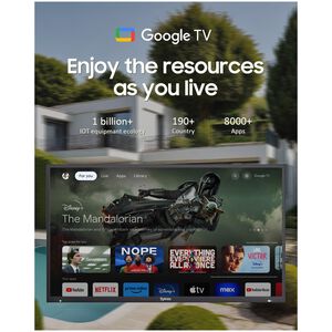 Sylvox - Pool Pro 2.0 65" Class Full Sun 4K UHD QLED Smart Google Outdoor TV, , hires