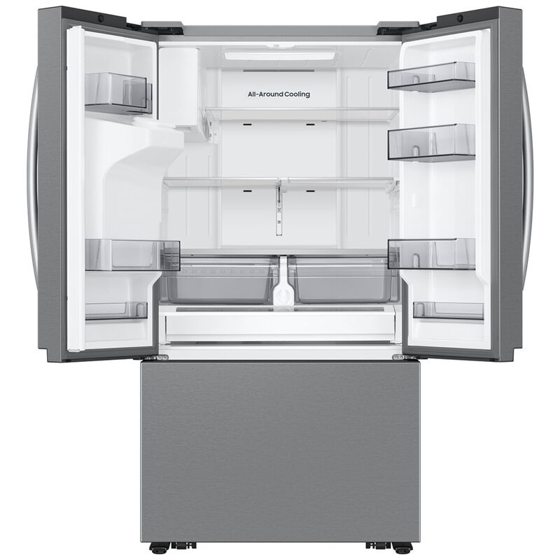 Samsung Bespoke 36 in. 25.5 cu. ft. Smart Counter Depth French Door Refrigerator with Ice & Water Dispenser - Fingerprint Resistant Stainless Steel, , hires