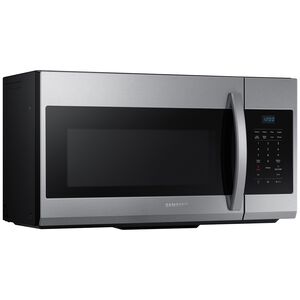 Samsung 30 in. 1.7 cu. ft. 1000W Over-the-Range Microwave with 300 CFM - Stainless Steel, Stainless Steel, hires