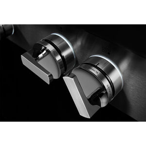 JennAir Noir 36 in. 4-Burner Natural Gas Rangetop with Grill, Simmer Burner & Power Burner - Stainless Steel, , hires