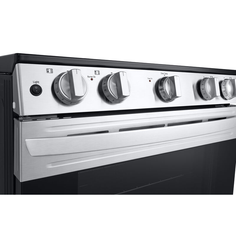 LG 30 in. 6.3 cu. ft. Slide-In Electric Range with Radiant Burners - Stainless Steel, , hires