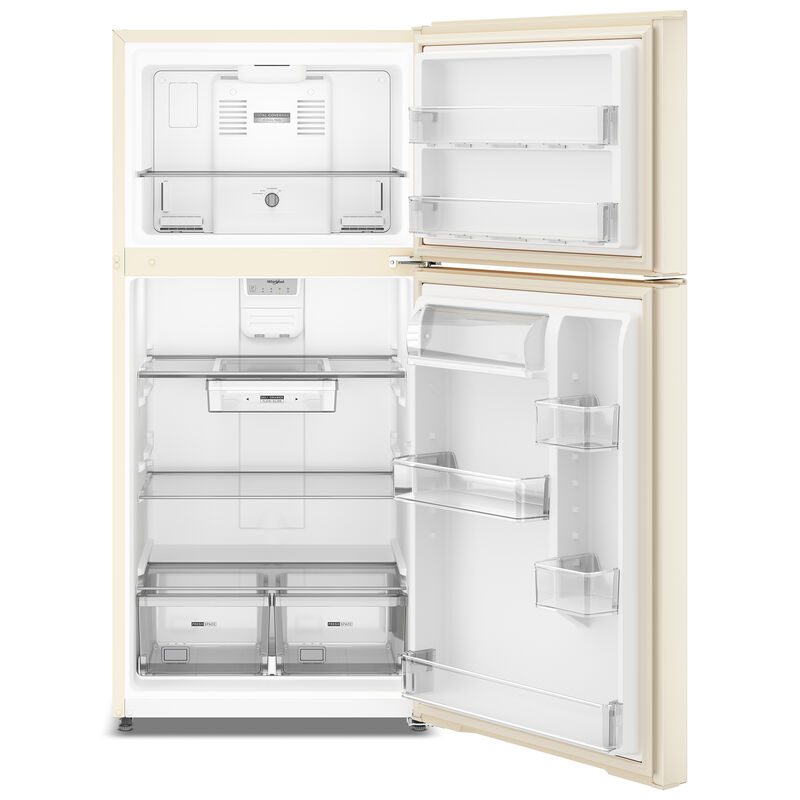 Whirlpool 30 in. 19.3 cu. ft. Garage-Ready Top Freezer Refrigerator - Biscuit, , hires
