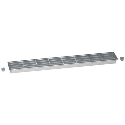 Liebherr 24 in. Toe Kick Ventilation Grill for Refrigerators - Stainless Steel | 9097348