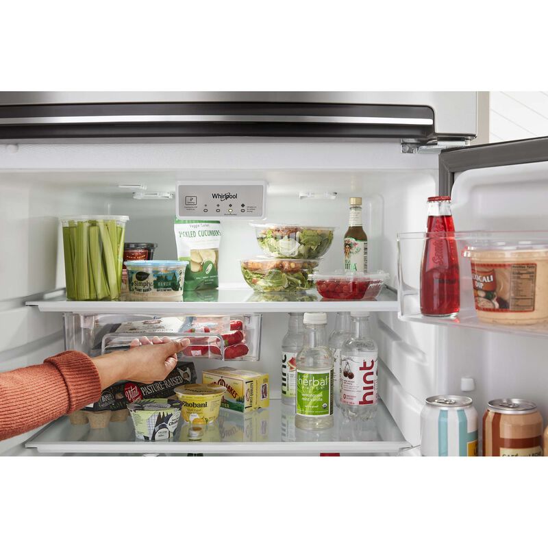 Whirlpool 28 in. 16.3 cu. ft. Top Freezer Refrigerator - White, White, hires