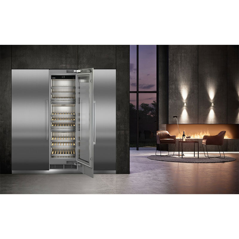 Liebherr 24 in. Built-in Smart Wine Cabinet with Metal Racks, Multi-Temperature Zones & 96 Bottle Capacity - Custom Panel Ready, , hires