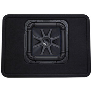 Kicker Ported enclosure with one Solo-Baric L7S Series 2-ohm 10" subwoofer, , hires