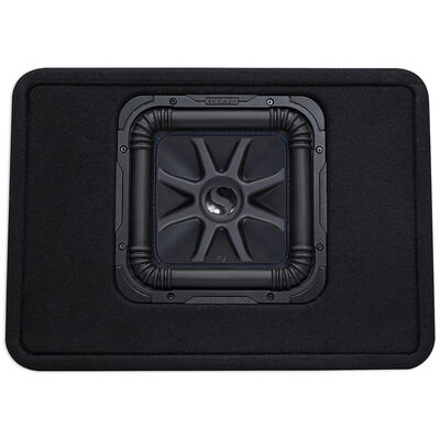 Kicker Ported enclosure with one Solo-Baric L7S Series 2-ohm 10" subwoofer | 44TL7S102