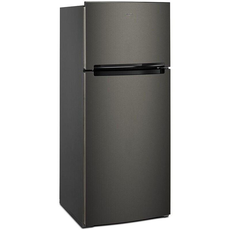 Whirlpool 28 in. 17.6 cu. ft. Top Freezer Refrigerator - Black Stainless Steel, , hires