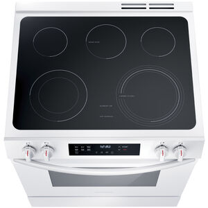 Frigidaire 30 in. 5.3 cu. ft. Electric Range with Smoothtop Burners - White, White, hires