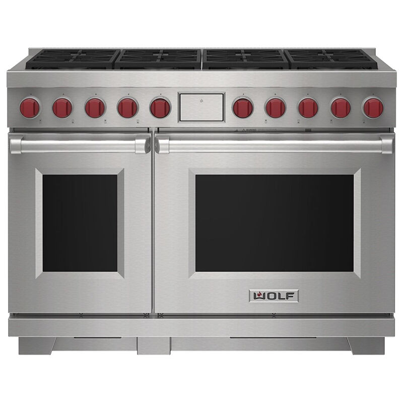 Wolf 2.5" Stainless Steel Kickplate for 48" Dual Fuel Ranges, , hires