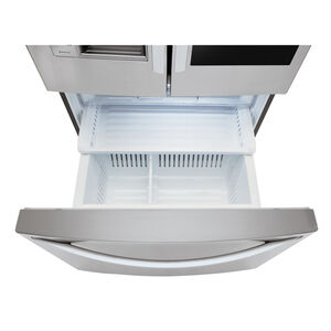 LG 36" 29.6 Cu. Ft. French Door Refrigerator with Ice & Water Dispenser - Stainless Steel, , hires