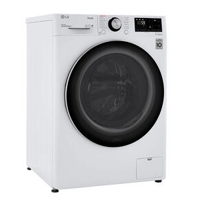 LG 24" Electric All-in-One Front Loading Combo with 2.4 Cu. Ft. Washer with 14 Wash Programs & 2.4 Cu. Ft. Dryer with 1 Dryer Program, Sensor Dry & Wrinkle Care - White, White, hires