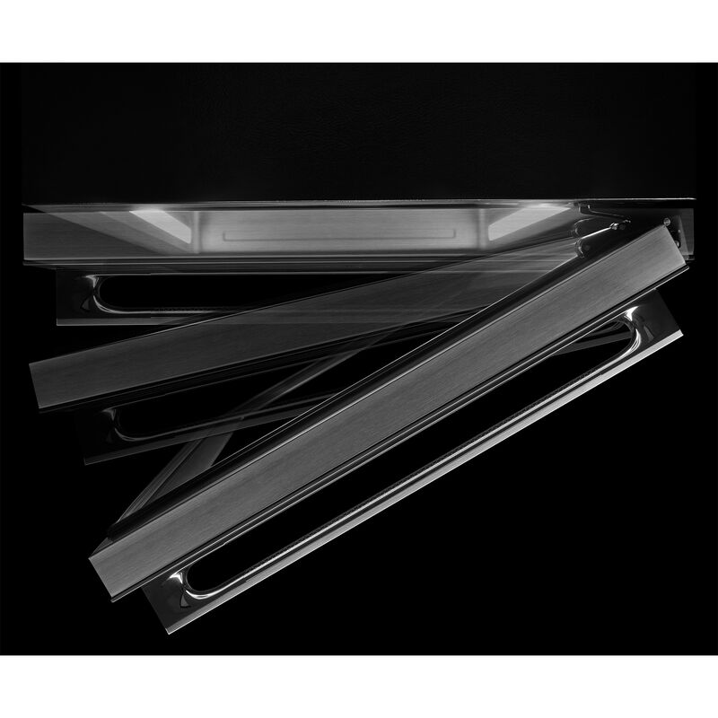 JennAir Noir 24 in. 5.0 cu. ft. Left-Hinged Built-In Undercounter Refrigerator - Stainless Steel, , hires