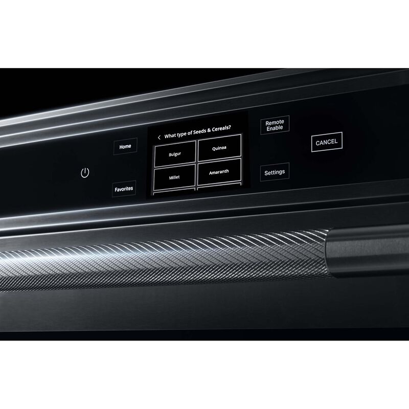 JennAir Rise 24 in. 1.4 cu. ft. Smart Speed Electric Single Wall Oven with True European Convection & Sensor Cooking - Stainless Steel, , hires