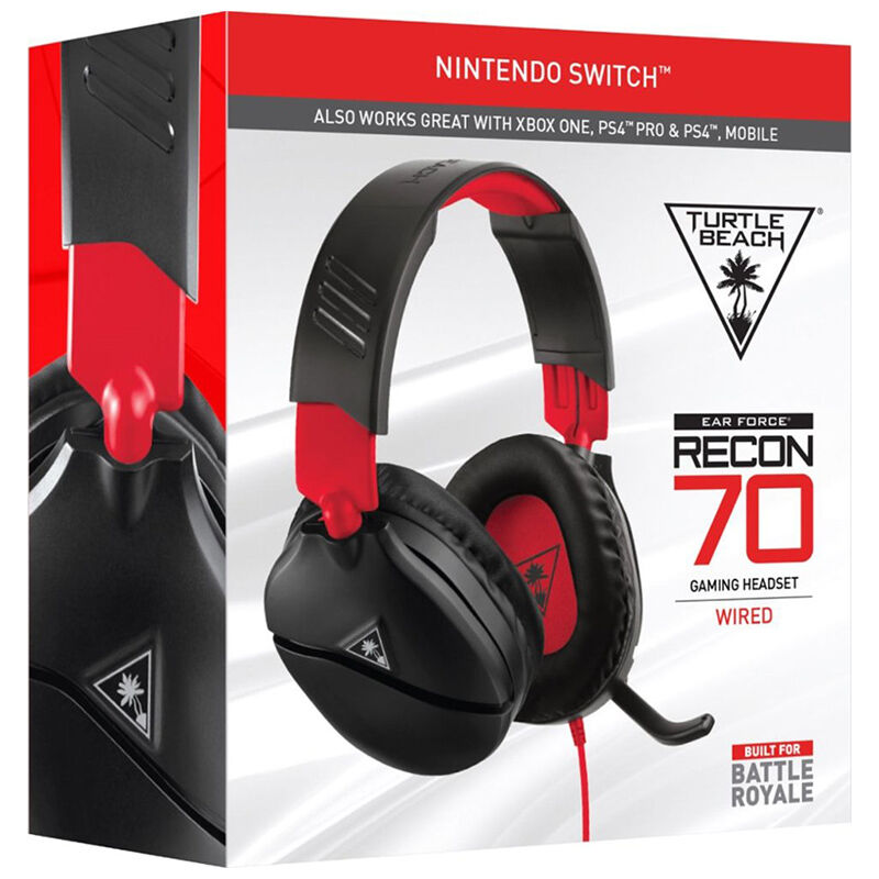 Turtle Beach Recon 70 Gaming Headset for Nintendo Switch, , hires