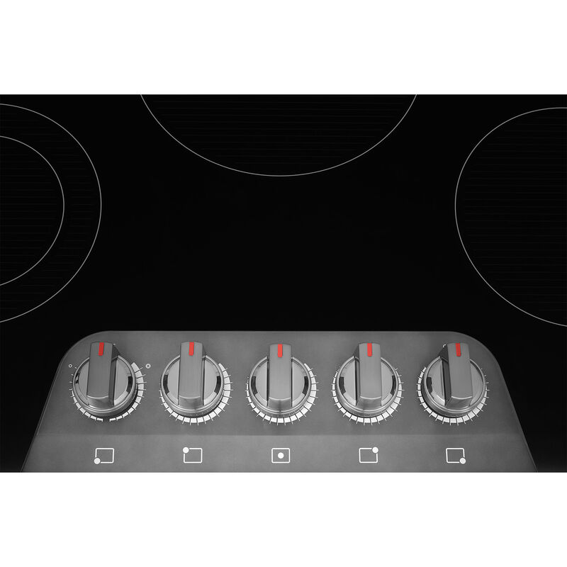 Frigidaire Gallery 30 in. 5-Burner Electric Cooktop with Simmer Burner & Power Burner - Black Stainless Steel, , hires