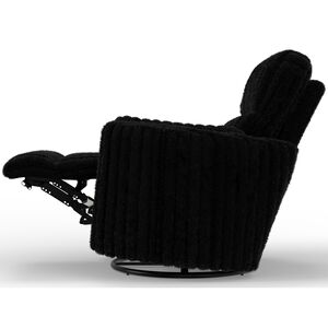 Catnapper Daydream Swivel Glider Recliner - Black, Black, hires