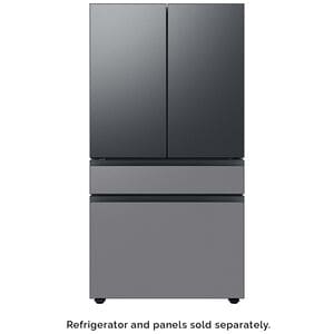 Samsung Bespoke 4-Door French Door Bottom Panel for Refrigerators - Stainless Steel, , hires