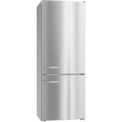 Miele 30 in. 16.0 cu. ft. Bottom Freezer Refrigerator with Ice Maker - Stainless Steel | KFN15943DE