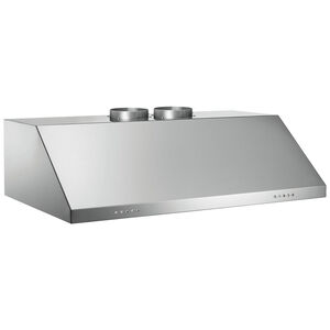 Bertazzoni Professional Series 36 in. Canopy Pro Style Style Range Hood with 3 Speed Settings, 600 CFM & 4 LED Light - Stainless Steel, , hires