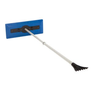 Snow Joe 18in. 2-In-1 Telescoping Automobile Snow Broom & Ice Scraper, , hires