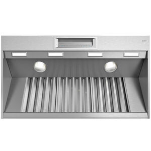 Thermador Professional Series 48 in. Smart Ducted Canopy Pro Style Style Range Hood with 4 Fan Speeds & 4 LED Lights - Stainless Steel, , hires