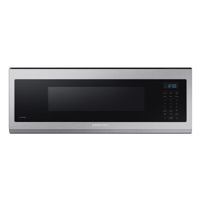 Samsung 30" 1.1 Cu. Ft. Over-the-Range Microwave with 10 Power Levels & 400 CFM - Stainless Steel | ME11A7510DS