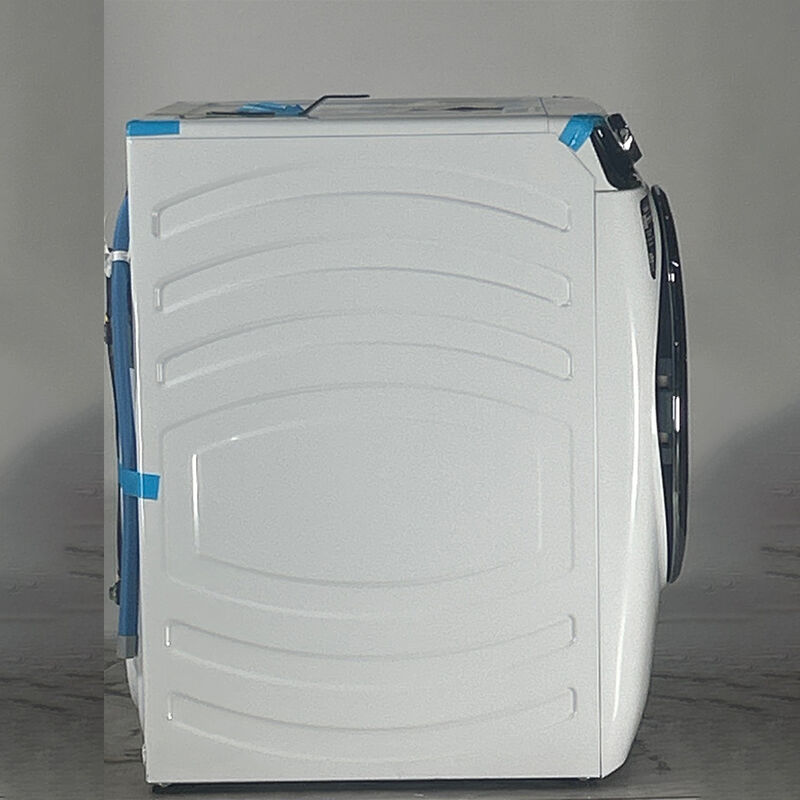 GE Profile 28 in. 5.3 cu. ft. Smart Stackable Front Load Energy Star Washer with UltraFresh Vent System+, Sanitize & Steam Cycle - White (Open Box Good Condition), , hires