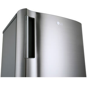 LG 21 in. 5.7 cu. ft. Counter Depth Top Freezer Refrigerator - Platinum Silver, , hires