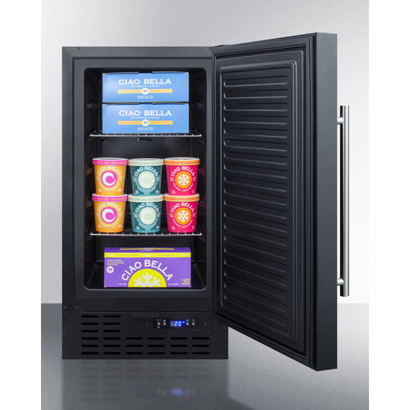 Summit 18 in. 2.7 cu. ft. Built-in Frost Free Compact Upright